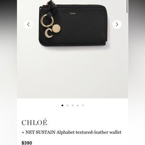 Chloé Alphabet Wallet